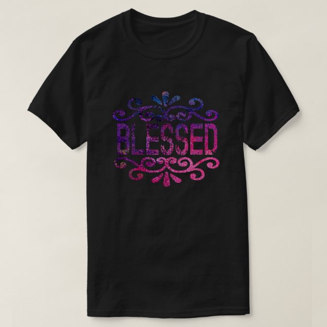 Blessed and Thankful T-Shirt (Design Front)