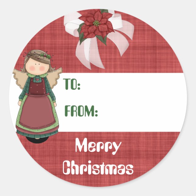 Blessed Angel Gift Tag (Front)