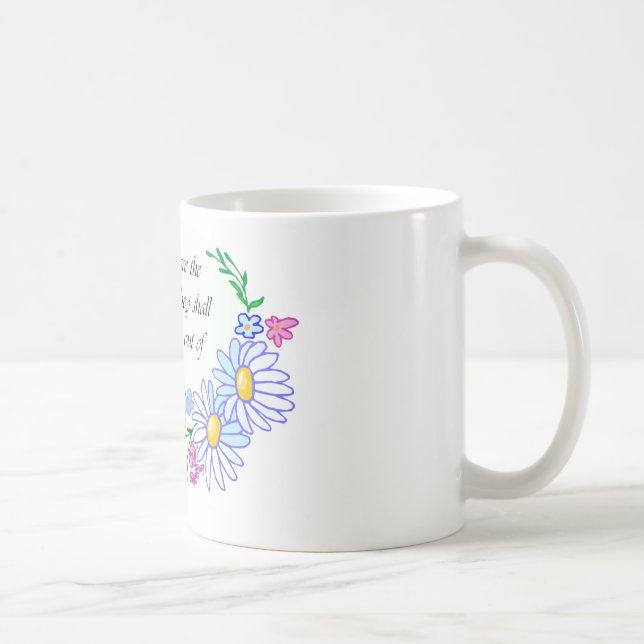 Blessed are the flexible coffee mug (Right)