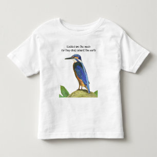 Blessed Are the Meek Kingfisher Toddler T-shirt