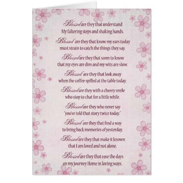 Blessed are they ... (Front)