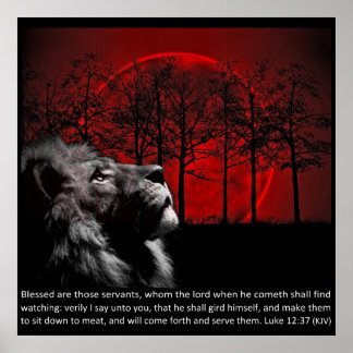 Blessed Are Those That Wait Upon The LORD Poster