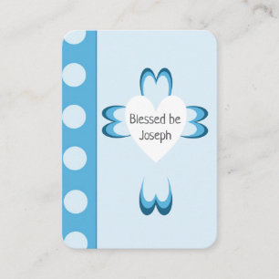 Blessed Baptism Prayer Card
