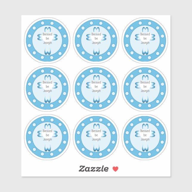 Blessed Baptism  Stickers (Sheet)