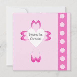 Blessed Baptism Thank You Flat Card