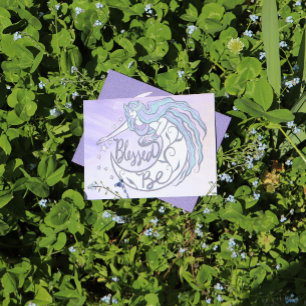 Blessed Be Moon Goddess Postcard