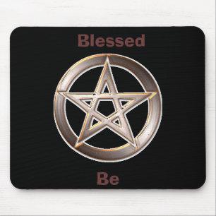 Blessed Be Mouse Mat