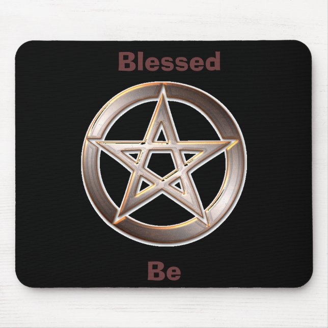 Blessed Be Mouse Mat (Front)
