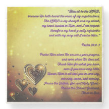 Blessed Be the Lord Psalm 28:6-7