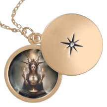 "Blessed Be" Witch Necklace