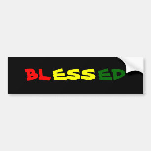 BLESSED BUMPER STICKER