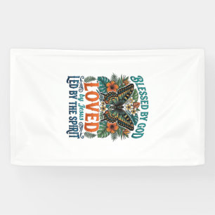 Blessed Butterfly Christian T-Shirt Design_1 Banner