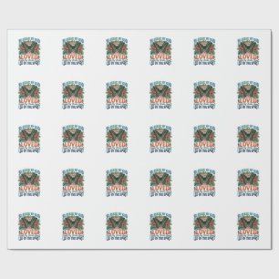 Blessed Butterfly Christian T-Shirt Design_1 Wrapping Paper