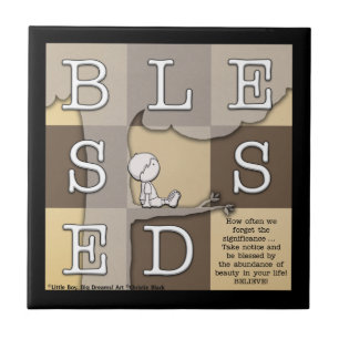 Blessed By Abundance of Beauty Tile