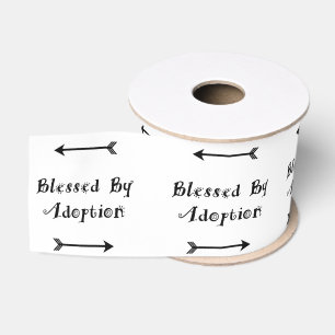 Blessed by Adoption - Foster Care Grosgrain Ribbon