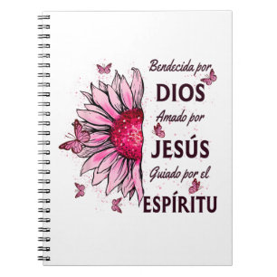 Blessed by God Loved by Jesus Notebook