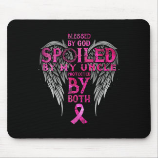 Blessed By God Spoiled By My Uncle Protected By Bo Mouse Mat