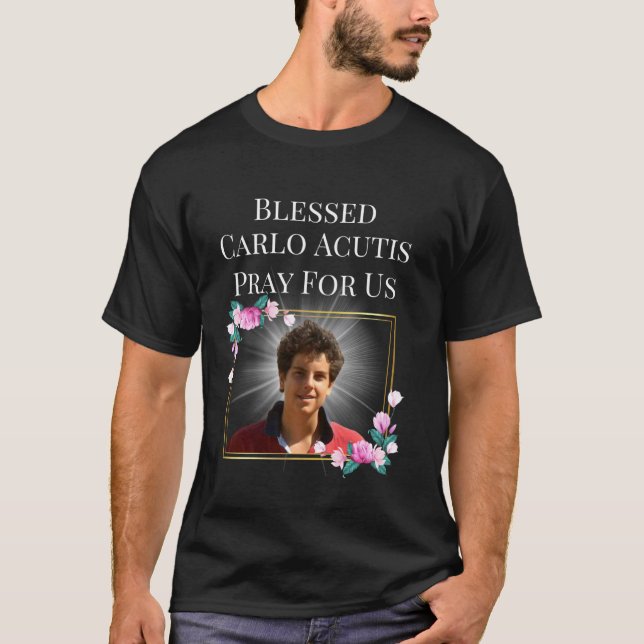 Blessed Carlo Acutis The First Millennial Saint T-Shirt (Front)