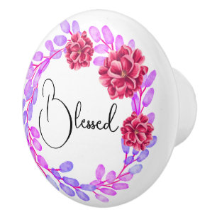 Blessed Ceramic Knob