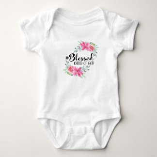 Blessed child of God Baby Bodysuit