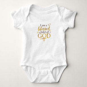 Blessed Child of God Baby Bodysuit