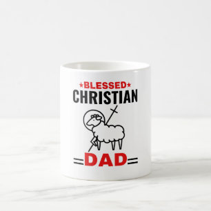 Blessed Christian Dad Mug