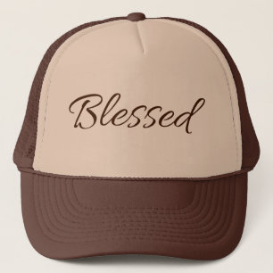 "Blessed" Christian Faith Based Trucker Hat