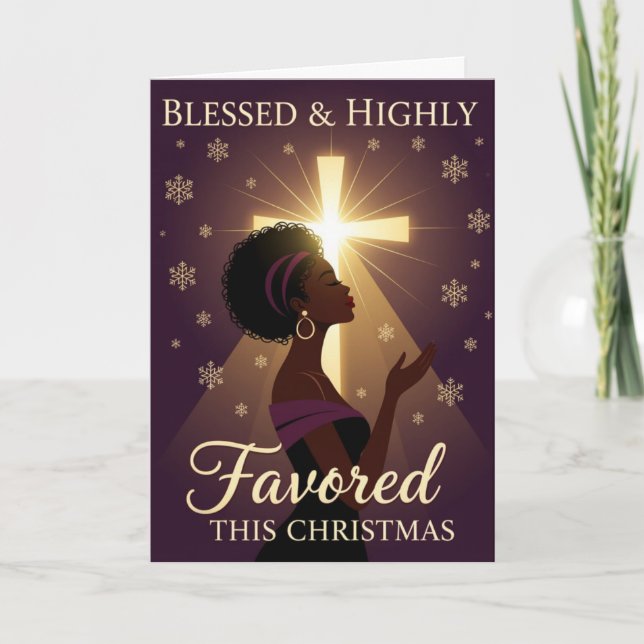Blessed Christmas Card (Front)