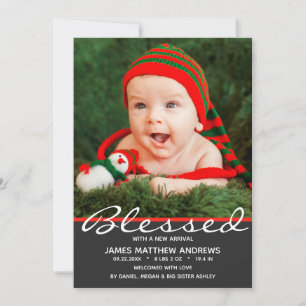 Blessed Christmas Holiday Birth