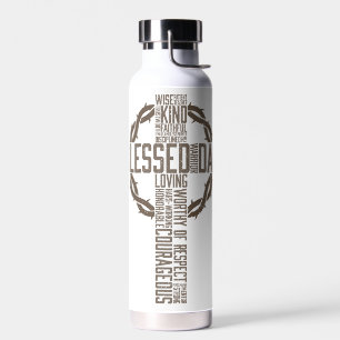 Blessed Dad Water Bottle