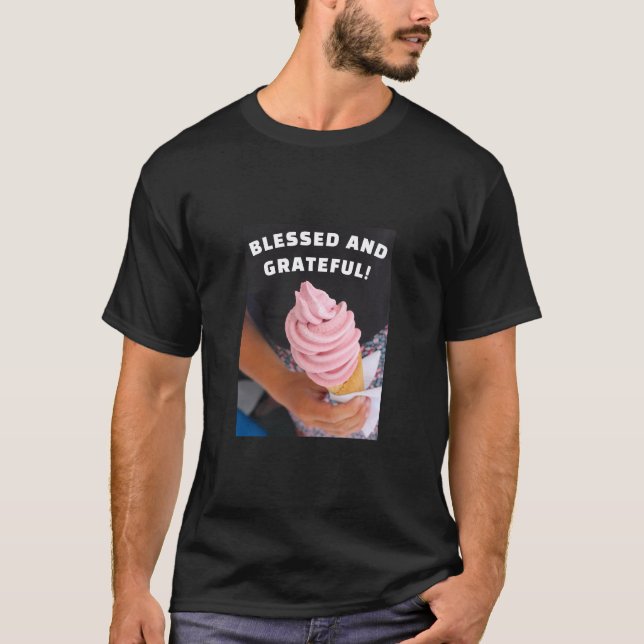Blessed (dark) T-Shirt (Front)