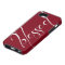 Blessed Deep Red Statement iPhone 5s Case