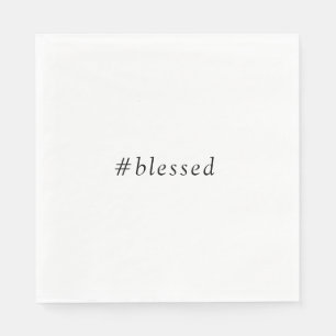 #blessed dinner napkin
