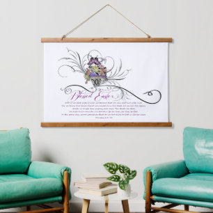 Blessed Easter  Hanging Tapestry