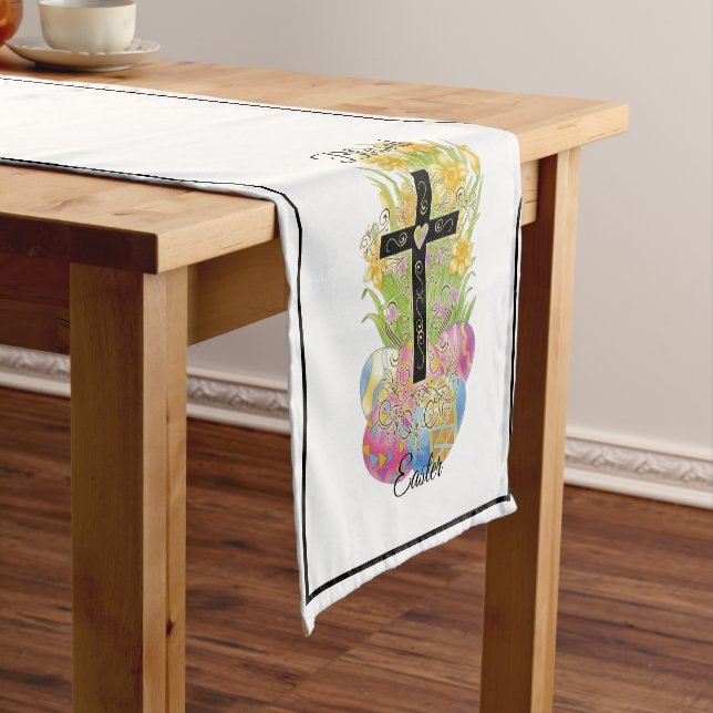 Blessed Easter Short Table Runner (In Situ)