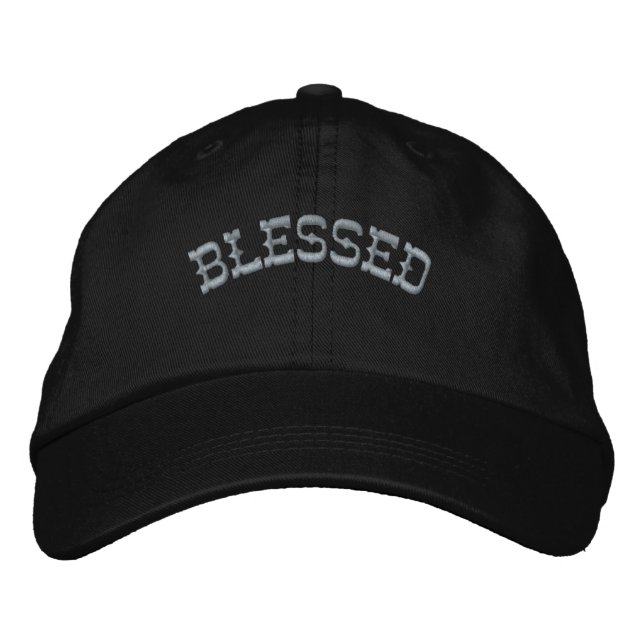 Blessed Embroidered Baseball Cap (Front)
