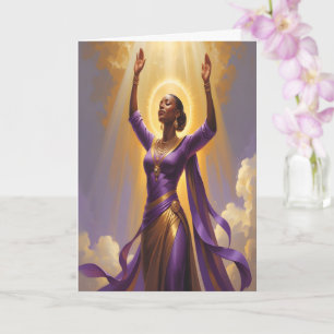 Blessed & Empowered Christian Greeting Card