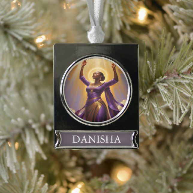 Blessed & Empowered Holiday Ornament (Tree)