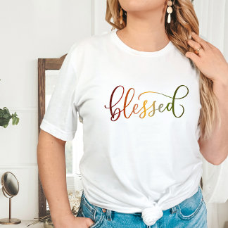 Blessed Fall Thanksgiving Tshirt