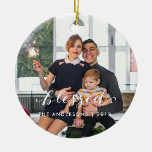 Blessed Family Christmas Ornament
