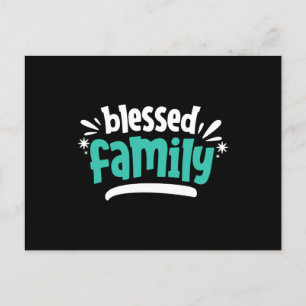 Blessed Family Postcard
