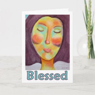 "Blessed" Fine Art Holiday Greeting