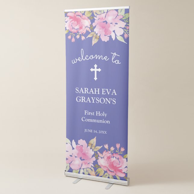 Blessed Foliage Retractable Banner (3/4)