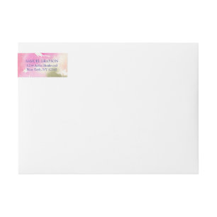 Blessed Foliage Wraparound Address Label