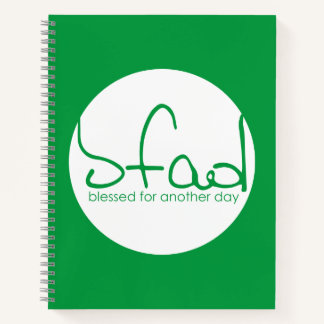Blessed For Another Day Standard Spiral Notebook