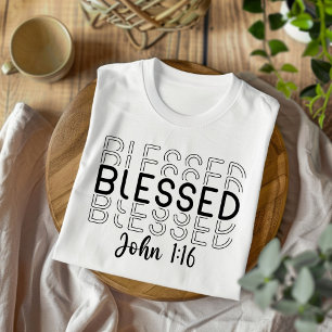 Blessed for Men and Women Christian T-Shirt