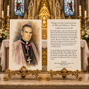 Blessed Fulton Sheen Canonisation Prayer