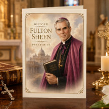 Blessed Fulton Sheen Catholic Greeting