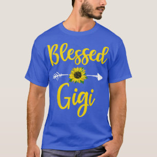 Blessed Gigi Sunflower s For Women, Mothers Day Gr T-Shirt
