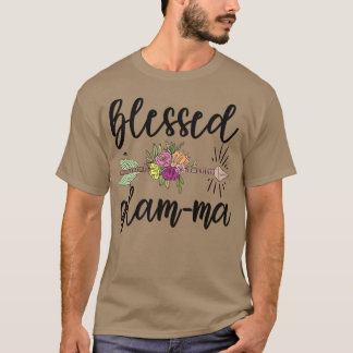 Blessed GlamMa Grandmother Appreciation GlamMa Gra T-Shirt